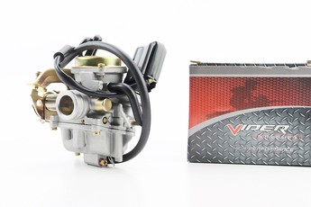 Карбюратор GY6 139QMB 50-100cc у зборі, металева кришка, арт. 309041