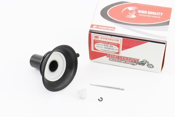 Мембрана карбюратора 16мм, пластикова, 139QMB GY6 50-100cc, арт. 309545