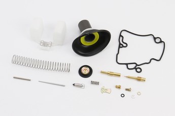 Ремкомплект карбюратора 50-80cc, 15 деталей + поплавець + мембрана 18мм, 2Т ремінь, арт. 309654
