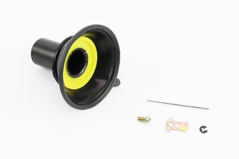Мембрана карбюратора 18мм, металева, з голкою, 139QMB GY6 50-100cc, арт. 309981