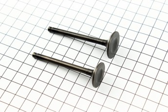 Клапани впускний + випускний, комплект, 125cc 152QMI GY6, арт. 310023