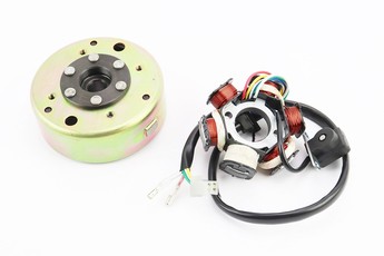 Магнето у зборі 6 котушок 152QMI 157QMJ GY6 125-150cc, арт. 310071