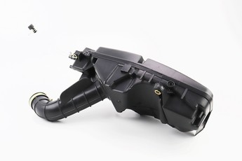 Фільтр повітряний у зборі, трикутний елемент, 125cc, довгий патрубок, 152QMI GY6, арт. 310273