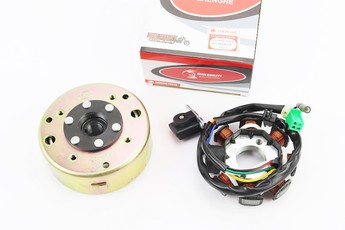 Магнето у зборі 8 котушок 152QMI 157QMJ GY6 125-150cc, арт. 310386