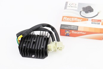 Реле-регулятор напруги, 5 дротів (3 + 2), 152QMI 157QMJ GY6 125-150cc, арт. 310741