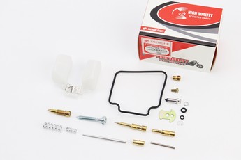 Ремкомплект карбюратора 150cc, 19 деталей + поплавець, 157QMJ GY6, арт. 310753