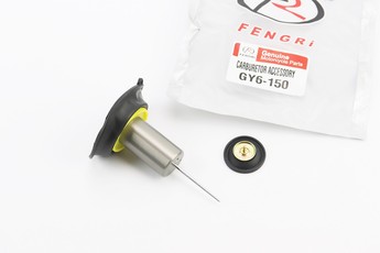 Мембрана карбюратора 22мм + прискорювальна, комплект 2шт, 152QMI 157QMJ GY6 125-150cc, арт. 310841