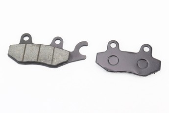 Гальмівні колодки (дискові) ліве вухо, Viper Race/Storm/CG/СВ/HONDA-LS125,NSR 50,MBX 50/LIFAN/KYMCO-Pulsar/LONCIN, комплект 2 шт, арт. 317113