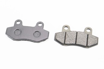 Гальмівні колодки (дискові) без вуха, Viper Race/Storm/CG/СВ/HONDA-LS125,NSR 50,MBX 50/LIFAN/KYMCO-Pulsar/LONCIN, комплект, арт. 317488
