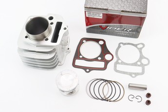 Поршнева Delta 125cc 52,4мм, ЦПГ (циліндро-поршнева група, палець 14мм), арт. 318581