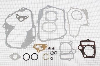 Прокладки двигуна Delta JH 125cc 52,4мм, комплект 19 деталей, арт. 318752