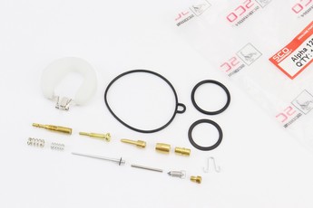 Ремкомплект карбюратора Alpha 125cc 15 деталей + поплавець, арт. 319325