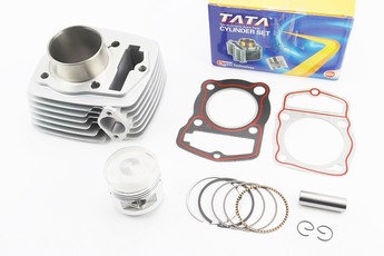 Поршнева 157FMI/CB125 56,5мм, ЦПГ (циліндро-поршнева група, палець 15мм, висота циліндра 68/97мм), арт. 321362