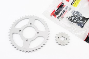 Зірки, комплект 428H-43T + 15T, ZS125J/Viper 125J, двигун 157FMI, арт. 321423