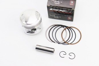 Поршень CB/CG125 56,5мм STD (поршневий комплект, Н=52,0мм, палець 15мм), арт. 321687