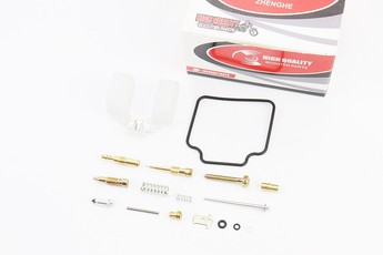 Ремкомплект карбюратора 150cc, 18 деталей + поплавець, 157QMJ GY6, арт. 322101