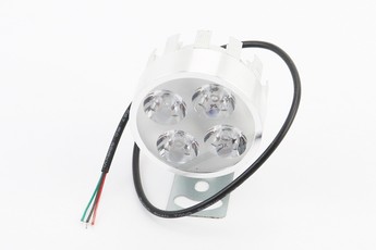 Фара додаткова світлодіодна, 4 LED, з кріпленням, арт. 324370