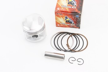 Поршень CG125cc 156FMI 56,5мм +0,50 (поршневий комплект, Н=52мм, палець 15мм), арт. 326207