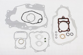 Прокладки двигуна CGB-200cc 63,5мм, комплект 18 деталей, CG200, 164FML, арт. 326220
