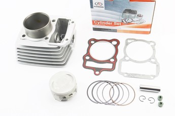 Поршнева CG150 163FML 150cc 62мм, ЦПГ (циліндро-поршнева група, палець 13мм, висота циліндра 69/97мм), арт. 326347