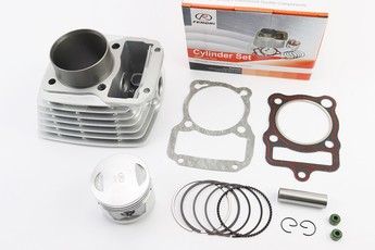 Поршнева CG150 163FML 150cc 62мм, ЦПГ (циліндро-поршнева група, палець 15мм, висота циліндра 69/97мм), арт. 326348