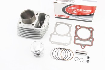 Поршнева CG125 156FMI 125cc 56,5мм, ЦПГ (циліндро-поршнева група, палець 15мм, висота циліндра 68/98мм), арт. 326548