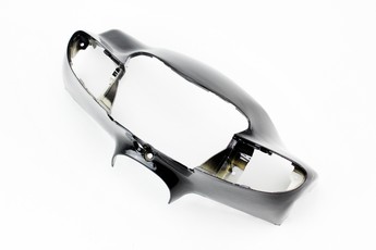 Suzuki LETS-III пластик - керма передній голова, чорний, арт. 329004