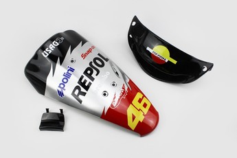 Honda Dio AF-34 пластик, комплект фарбований 5 деталей, TUNING (можливі незначні потертості), арт. 329430