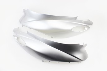 Yamaha Jog SA-36J/39J пластик - верхній бічний лівий + правий, комплект 2шт, сірий, арт. 329783