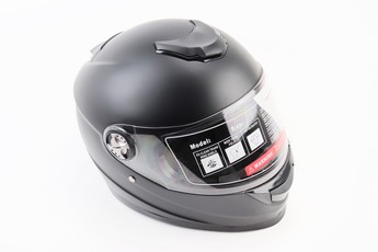 Шолом інтеграл, закритий BLD-М6x S (55-56см), чорний матовий, арт. 330929