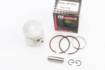Поршень Suzuki AD50/LETS 41мм +0,25 (поршневий комплект, палець 10мм), арт. 331197