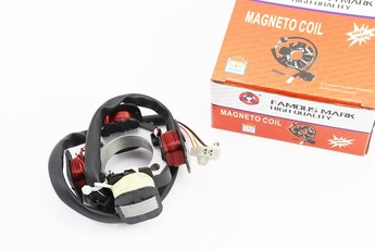 Статор магнето (генератора) Suzuki AD50 (4 котушки роз'єм &laquo;мама 2 + 1&raquo;), арт. 331800