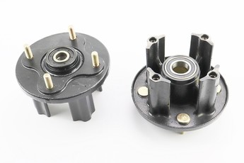 Ступиця колеса під вісь 17x25, розболтування 4x110, комплект 2шт, арт. 335272