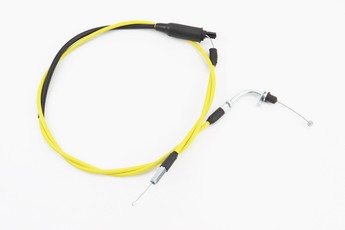 Трос газу Yamaha Jog MINT, наконечник з внутрішньою різьбою, жовтий (трос 161см, кожух 149см), арт. 336540