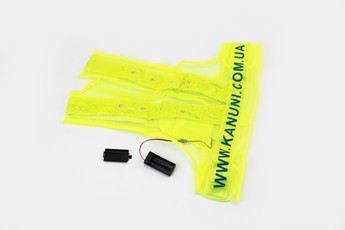 Жилет безпеки світловідбиваюча сітка LED, XL (58х56см), арт. 337326