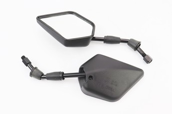 Дзеркала, комплект на мотоцикл призма чорний, м10V200R/Delta MT110-1/Alfa MT110-2, арт. 337357