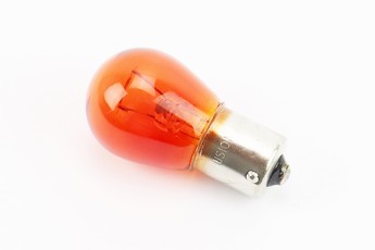 Лампа поворота (велика, жовтий з цоколем) 12V/21W BAU15S, арт. 337676