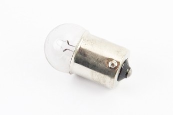 Лампа поворота (білий з цоколем) 12V/5W G18 BA15s, арт. 337678