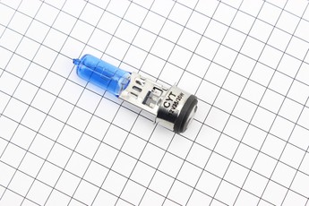 Лампа фари H6 BA20D 12V 35/35W &laquo;super&raquo; синій &laquo;свічка&laquo; тип 3, арт. 337701