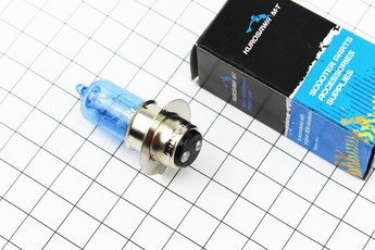 Лампа фари P15D-25-1 12V 35/35W синій, арт. 337891