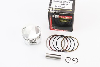 Поршень 4T Suzuki AD50/LETS 50cc 39мм +0,25 (поршневий комплект, палець 10мм), арт. 339360