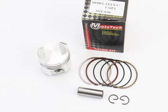Поршень 4T Suzuki AD50/LETS 50cc 39мм +0,50 (поршневий комплект, палець 10мм), арт. 339361