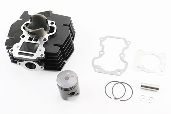 Поршнева Suzuki AX, ЦПГ (циліндро-поршнева група) 100cc 50мм (палець 14мм), арт. 339533
