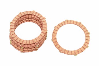 Диски зчеплення фрикційні 4,0мм, комплект 6шт (метал), арт. 342461