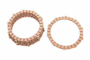 Диски зчеплення фрикційні 4,3мм, комплект 5шт 12V, арт. 343015
