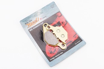 Гальмівні колодки (дискові) Suzuki AD100/RM 80/RM 85/DR-Z 125, KAWASAKI KLX 125L/KMX 125, комплект жовті, арт. 347048