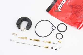 Ремкомплект карбюратора Honda Dio 50, 16 деталей + поплавець, арт. 347292