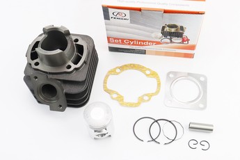 Поршнева Honda DIO AF-27, ЦПГ (циліндро-поршнева група) 50cc-39мм (палець 12мм) (AF18, AF25, AF28 DIO; AF24, AF30, AF31, AF51 TACT; LEAD20; FIT), арт. 347617