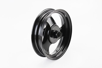 Диск колісний передній Yamaha (5BM) дискове гальмо (СТАЛЕВИЙ) чорний, арт. 347930