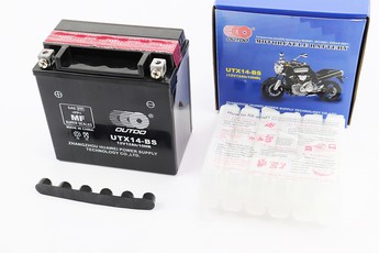 Акумулятор 12V12Аh UTX14-BS кислотний (150х87х145мм), арт. 348177